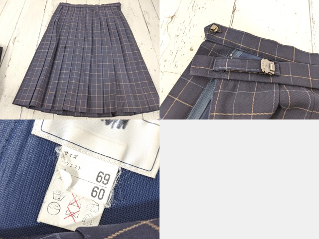 d69 東京都 東村山第三中学校 ブレザー+冬服スカート+リボン/yt4974 d69 東京都 東村山第三中学校 ブレザー+冬服スカート+リボン/yt4974