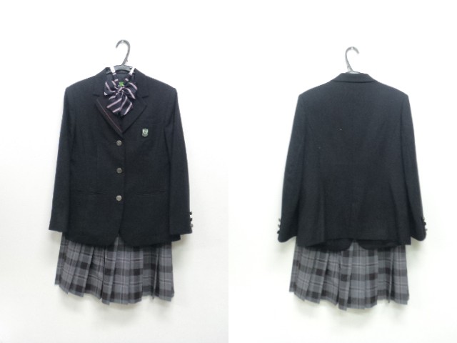 名古屋工学院専門学校 制服 7点セット(男性) s19 名古屋工学院専門学校 ブレザー+スカート+リボン/yt0880【9AGT