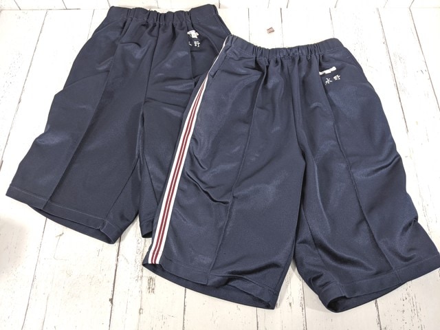 c15 愛知県立五条高校 体操服 体操着 ハーフパンツ+校章/yt4686【2XKE