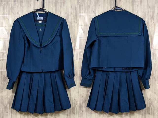 成国 セーラ 冬服 T1520 千葉県立成田国際高校 冬服セーラー服+冬服スカート/yt3180