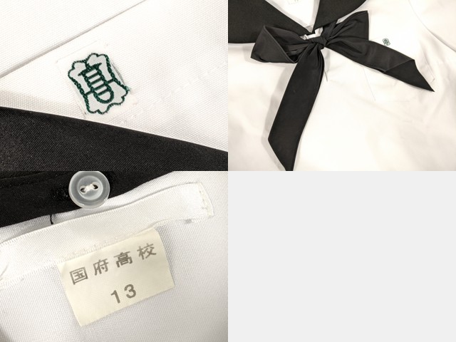 国府夏服 w52 愛知県立国府高校 夏服セーラー服+夏服スカート+スカーフ/yt3911