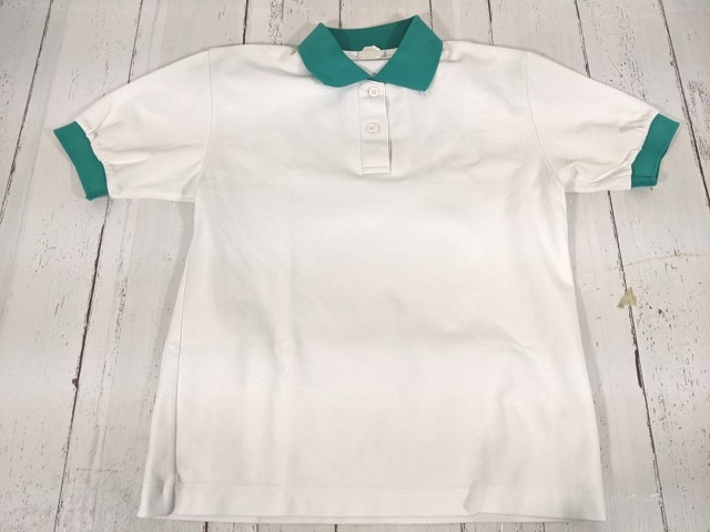 R51 愛知県 名城大学附属高校 体操服 体操着 半袖ポロシャツ+ハーフパンツ/yt4453【6XLE】