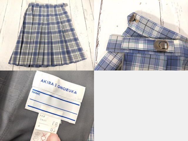 R51 愛知県 名城大学附属高校 夏服ブラウス+ニットベスト+夏服