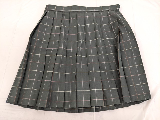 m48 京都府 培良中学校 ブレザー+冬服・夏服スカート/yt3023【2SOEG】
