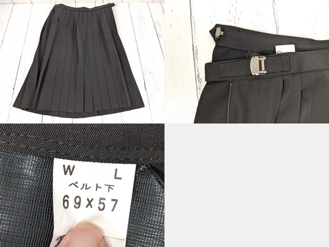 w52 愛知県立国府高校 冬服セーラー服+カーデガン+冬服スカート+ 
