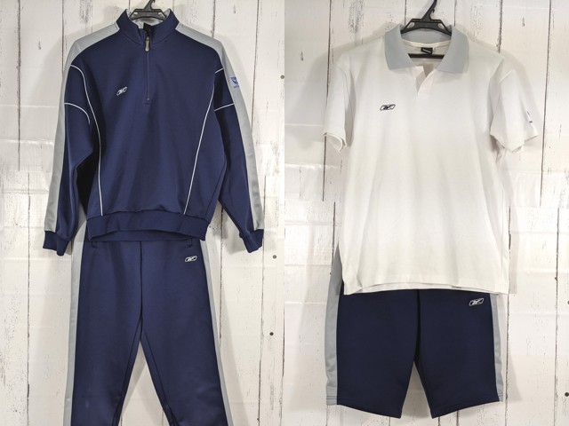 d86 兵庫県 仁川学院高校 体操着 体操服 ポロシャツ+ハーフパンツ+長袖