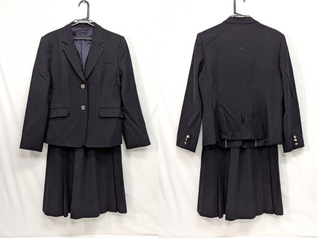 k92 京都府 平安女学院高校 ブレザー+冬服スカート/yt2794【7DFH】