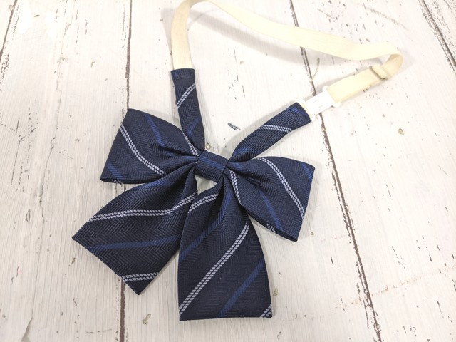 d70 東京都立白?貎高校 セーター+長袖シャツ+ニットベスト+夏服スカート+リボン/yt4980【3CJME】