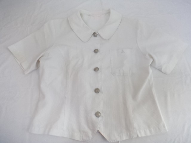 Q80 愛知中学校 高校 ブレザー▼セーター▼ブラウス▼スカート▼リボン▼通学用カバン/yt0007