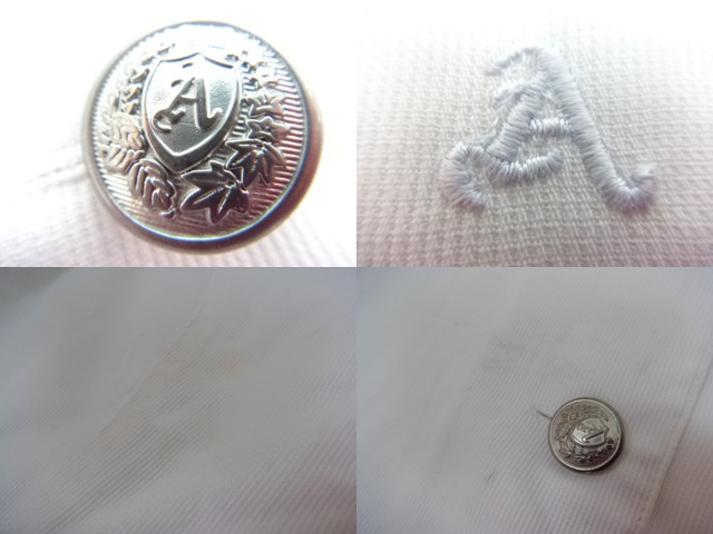 Q80 愛知中学校 高校 ブレザー▼セーター▼ブラウス▼スカート▼リボン▼通学用カバン/yt0007