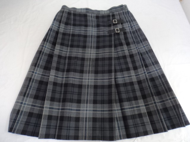 Q80 愛知中学校 高校 ブレザー▼セーター▼ブラウス▼スカート▼リボン▼通学用カバン/yt0007