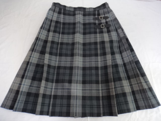 Q80 愛知中学校 高校 ブレザー▼セーター▼ブラウス▼スカート▼リボン▼通学用カバン/yt0007