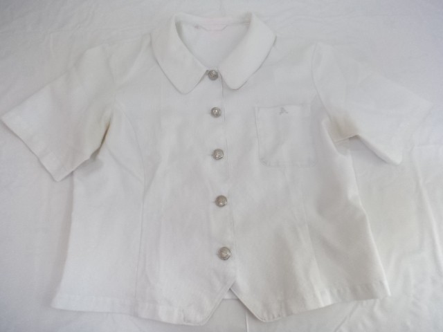 Q80 愛知中学校 高校 ブレザー▼セーター▼ブラウス▼スカート▼リボン▼通学用カバン/yt0007