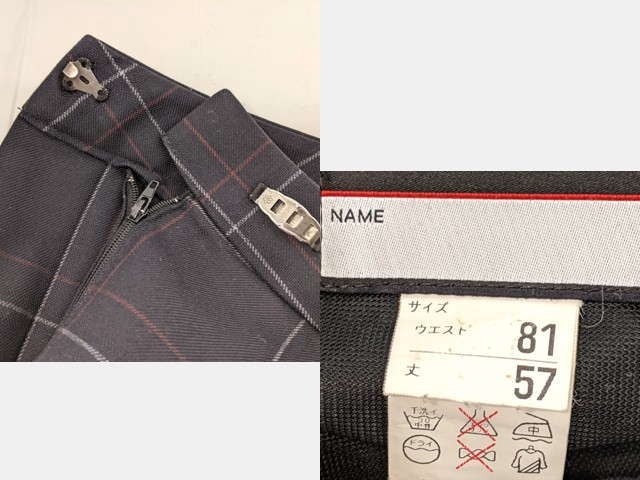 m48 兵庫県立社高校 ブレザー+半袖・長袖シャツ+夏服・冬服ススカート