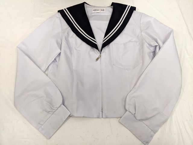 Z04 名古屋市立滝ノ水中学校 中間服・夏服セーラー服+夏服・冬服 