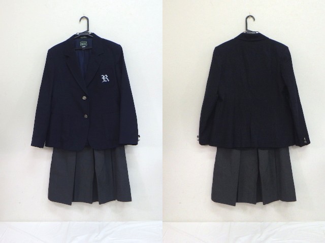 b18 洛南中学校 ブレザー+冬スカート/yt1621【3DLE】 | 女子制服,高校,セット | 中古学生服の専門店「A-制服店.com」