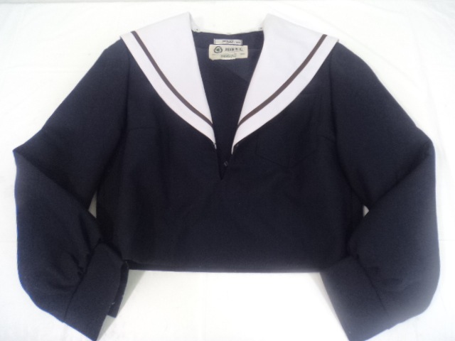 K05 愛知県 旭丘高校 冬服セーラー服+体育館シューズ/yt0999【3WTY