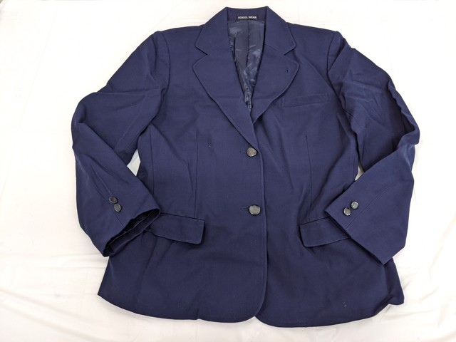 m44 中学校?? 高校?? ブレザー+冬服スカート+リボン/yt3031【4XLK】