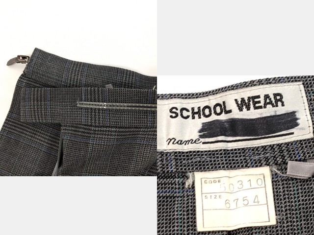 m44 中学校?? 高校?? ブレザー+冬服スカート+リボン/yt3031【4XLK】