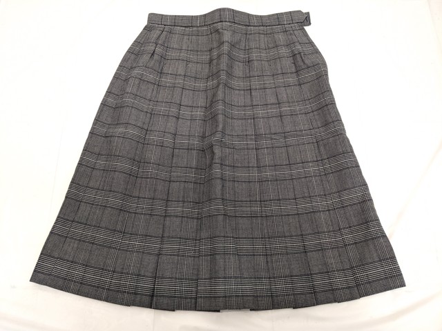 m44 中学校?? 高校?? ブレザー Mサイズ+冬服スカート+リボン/yt3033【4DKF】