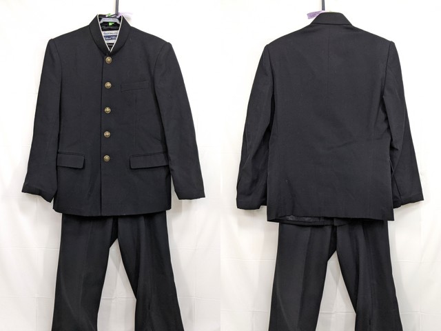 Z04 名古屋市立滝ノ水中学校 男子用学生服 学ラン155+夏服・冬服ズボン
