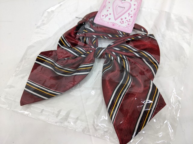m44 愛知県立一色高等学校 ブレザー15号 大き目+冬服スカート+リボン
