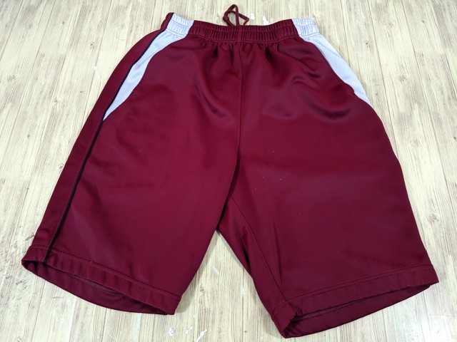 p03 静岡県 浜松北高校 体操服 体操着 半袖シャツ+ハーフパンツ/yt3421【5DHJ】