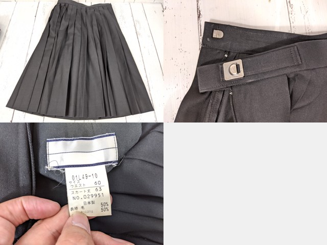 x81 北海道札幌稲雲高校 冬服・中間服セーラー服+カーデガン+冬服