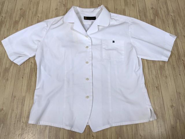 n42 京都 文京高校 校章付きブレザー+半袖シャツ+セーター+冬服スカート+ネクタイ/yt3199【8DJVG】