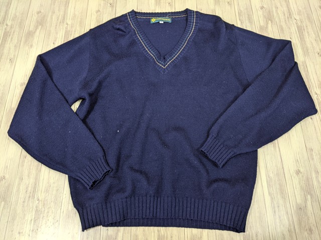 n42 京都 文京高校 校章付きブレザー+半袖シャツ+セーター+冬服スカート+ネクタイ/yt3199【8DJVG】