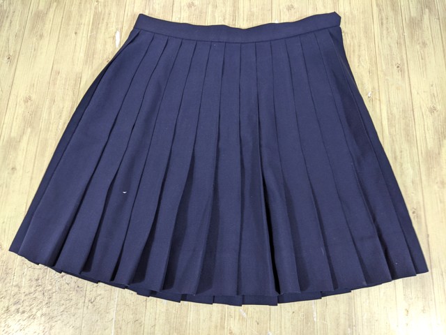 r01 島根県 川本高校 冬服セーラー服+冬服・夏服スカート/yt3626【55CM】