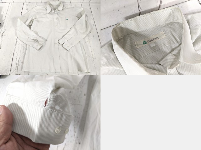 d80 茨城県 常磐大学高校 ネクタイ付き夏服セーラー服+長袖シャツ+半袖ポロシャツ+冬服スカート/yt4991【4CJVB】