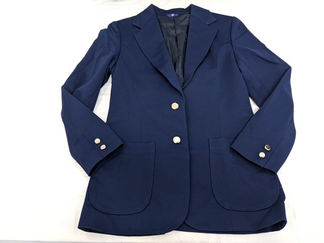 m44 中学校?? 高校?? ブレザー 11号+冬服スカート/yt3039【35KD】