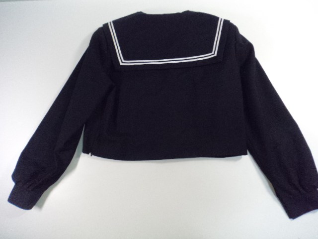 □L98 中村高校 女子用学生服 制服 ブレザー校章付き スカーフ