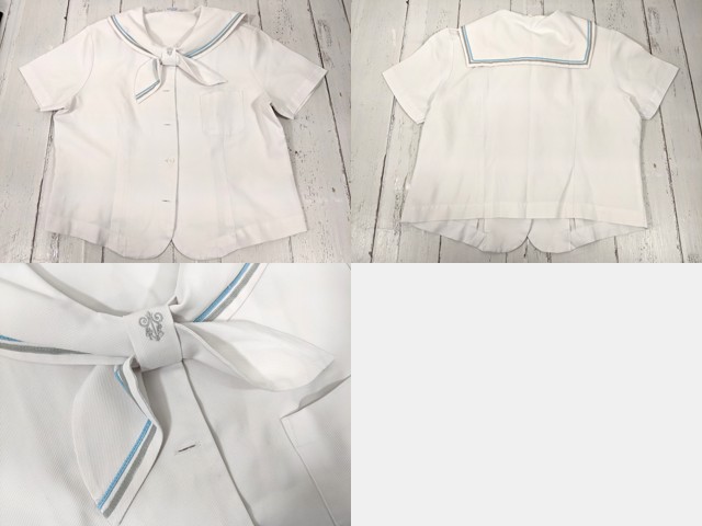 x35 京都府 京都聖母学院高校 ブレザー+夏服ブラウス+長袖シャツ+