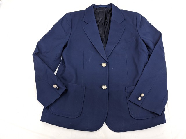 m44 中学校?? 高校?? ブレザー+岬中学校 冬服スカート/yt3041【35LS】