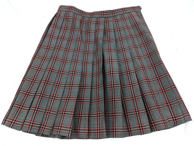 h23 私立流通経済大学附属柏高校 長袖シャツ+セーター+冬服スカート