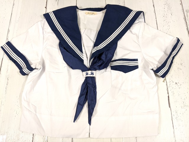 夏服 セーラー服 高校 制服 1 】付属高校制服 夏服【制服】【女子高生】【学生服