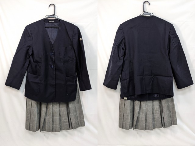 m44 中学校?? 高校??? ブレザー+冬服スカート/yt3043【4SPF】