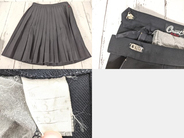 c74 沖縄県 港川中学校 ネクタイ付き冬服セーラー服+冬服・夏服