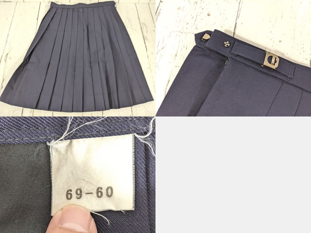d95 大阪府 太田中学校 冬服・夏服セーラー服+冬服スカート/yt5062【22EKC】