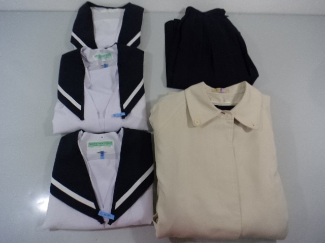 M165 刈谷北高校 女子高生 学生服 制服▽中間服▽コート▽夏服セーラー 