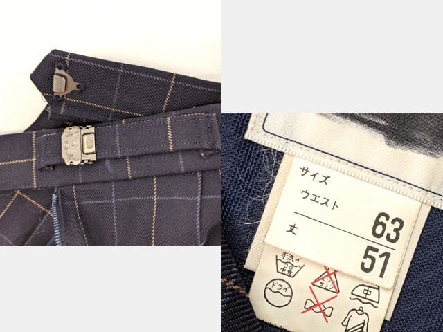 m44 中学校?? 高校?? ブレザー+冬服スカート/yt3045【35EW】