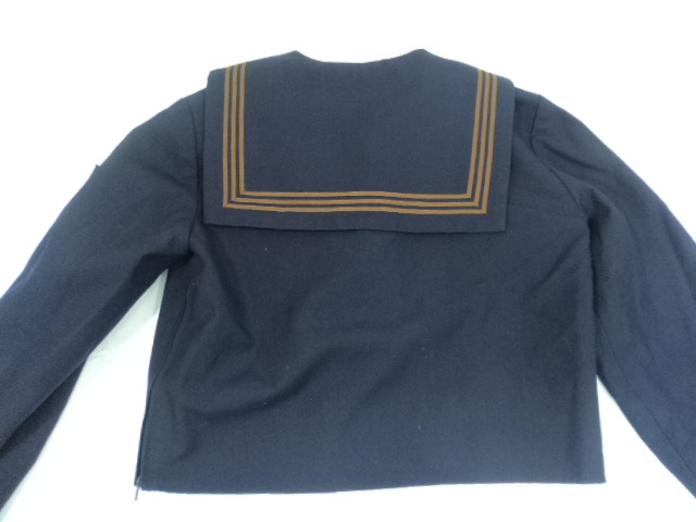 J44 関東国際高等学校 セーラー服 スカート セーター 茶色スカーフ Yt0376 3zgdk 女子制服 高校 セット 中古学生服の専門店 A 制服店 Com