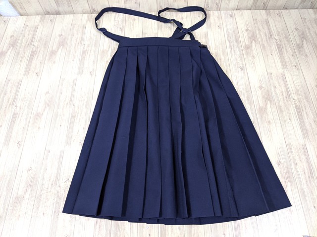 n99 福井県 麻生津小学校 冬服セーラー服+夏服スカート+スカーフ/yt3324【25YE】