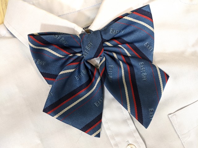 p27 茨城県 鹿島学園高校 ブレザー+長袖シャツ+冬服スカート+リボン