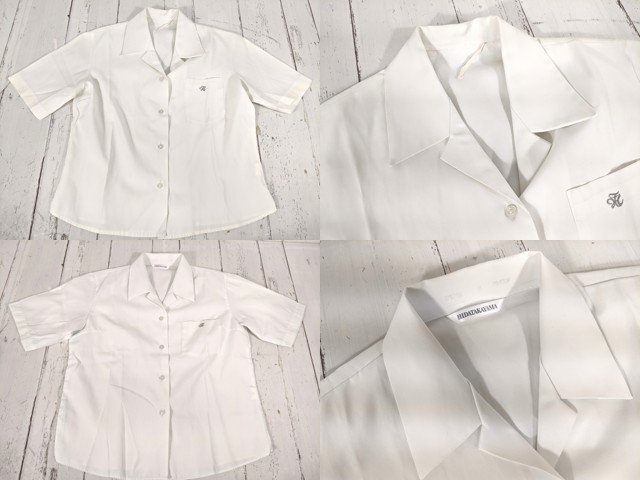 c78 岐阜県 飛騨高山高校 旧モデル ブレザー+夏袖・長袖ブラウス+夏服・冬服スカート/yt4815【35XKE】