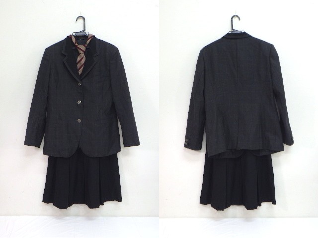 希少品】女子 高校 宮城 制服 ネクタイ 学生服 ブレザー｜Yahoo