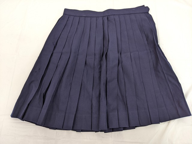 m44/中学校・高校□冬セーラー服上下セット 青3本線/og0526