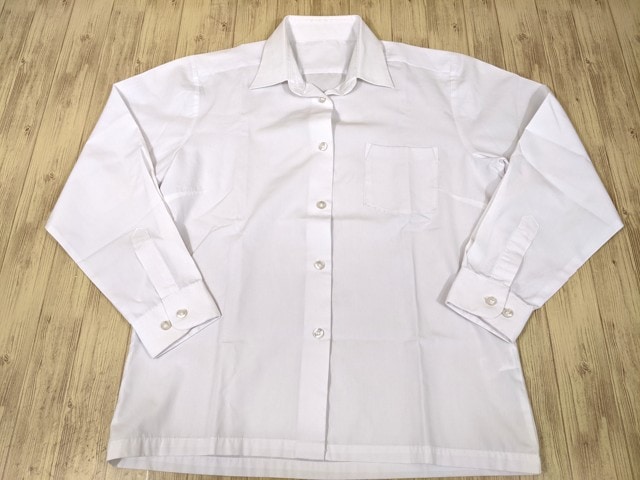 n22 神奈川県立大和高校 校章付きブレザー+長袖シャツ+冬服スカート/yt3216【12HGE】